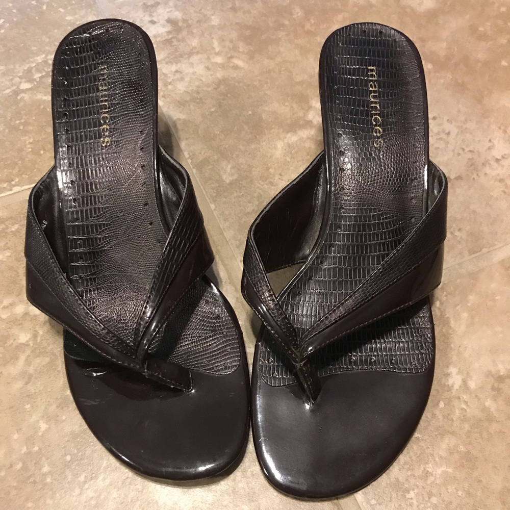 Heeled Flip Flop Sandal